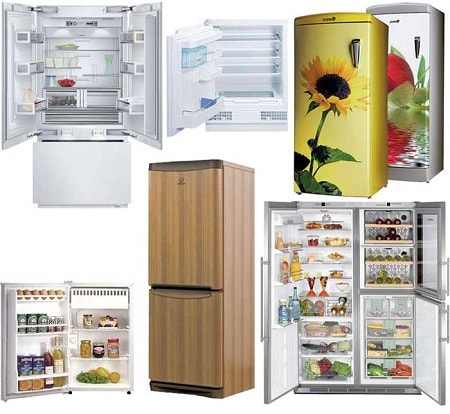 видове хладилници