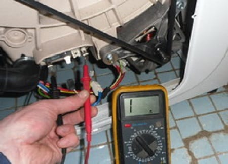 How to ring a heating element with a multimeter