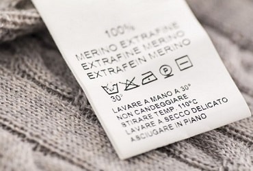 какво означават иконите за пране върху дрехите