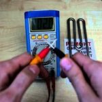 Hogyan lehet gyűrűzni egy mosógép multiméter TEN-jét