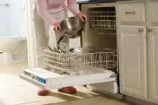 why the tablet does not dissolve in the dishwasher