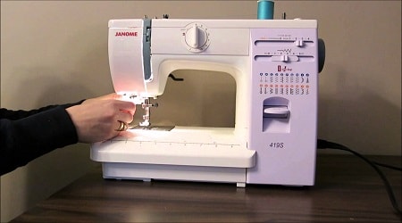 We are looking for the right parts for a sewing machine